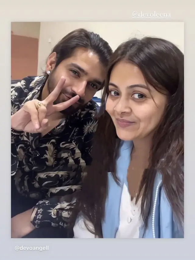 bintang Gopi Devoleena Bhattacharjee dan Vishal Singh reuni di Jakarta (Foto: Instagram/@vishal.singh786)