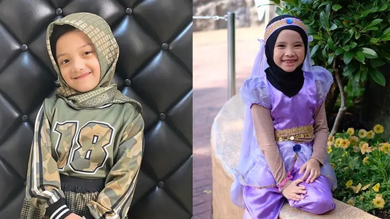 Tak Mau Tampil Terbuka, Ini 6 Potret Anak Seleb dalam Balutan Hijab