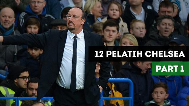 Berita video prestasi 12 pelatih Chelsea pada era Roman Abramovich.