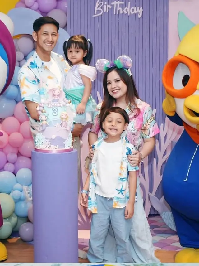 Tasya Kamila rayakan ulang tahun ke-3 putrinya dengan gaya kasual. [@tasyakamila]