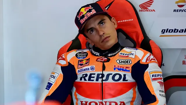 Pembalap Repsol Honda, Marc Marquez.