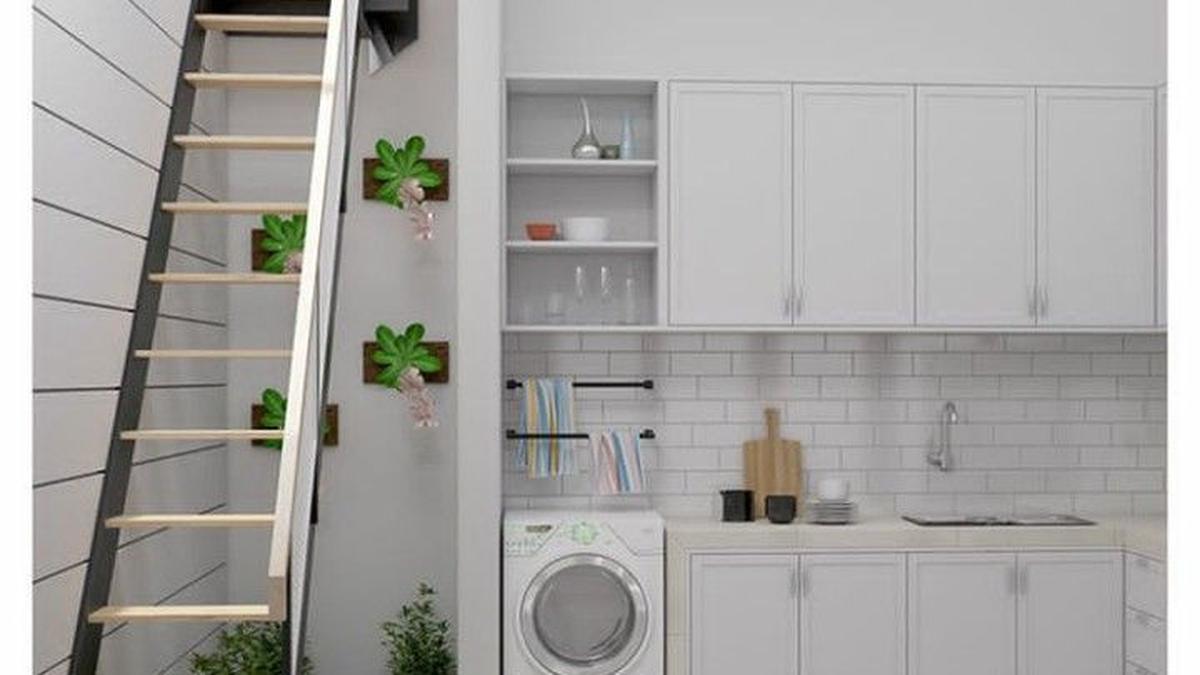 5 Desain Kombinasi Dapur dan Tempat Cuci Baju, Jadi Solusi Praktis dan Efisien untuk Rumah