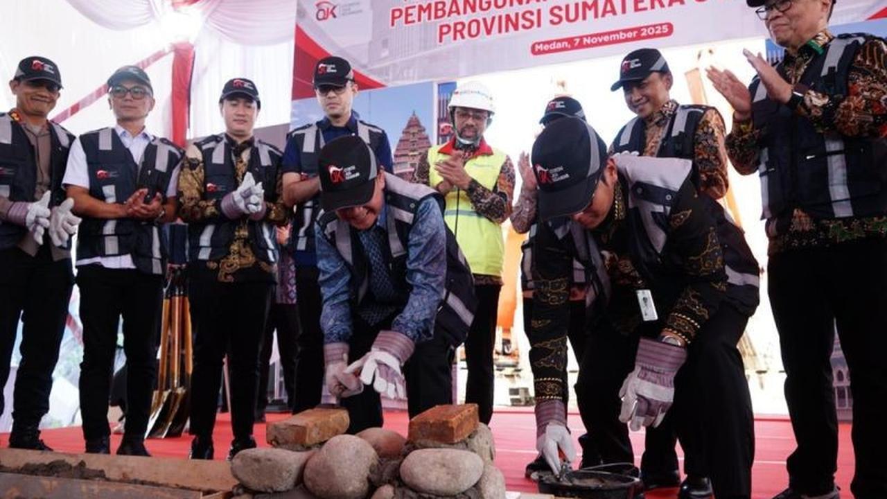 OJK Perkuat Layanan Publik, Bangun Gedung Baru di Sumatera Utara