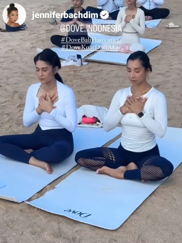 Jennifer Bachdim dan Dian Sastrowardoyo
