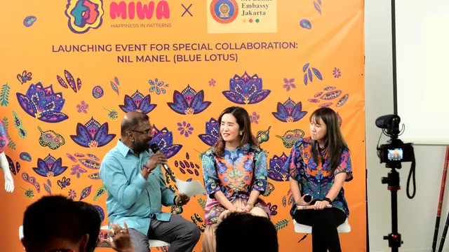 Kolaborasi Miwa Pattern X Kedubes Sri Lanka