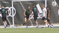 Dua raksasa sepak bola akan bertemu di lapangan di Stadion Levi di Santa Rosa, di utara California, 23 Juli.
