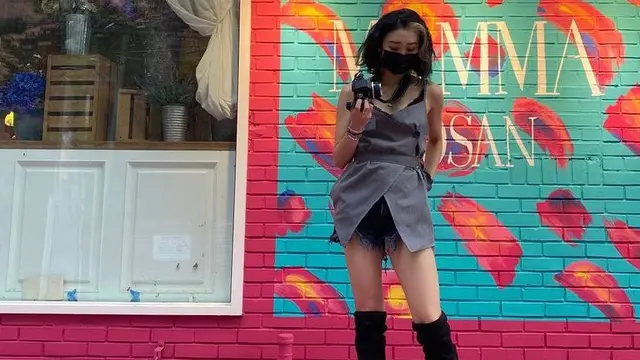 Tampilan Perdana Denise Usai Putuskan Hengkang dari SECRET NUMBER, Swag Abis!