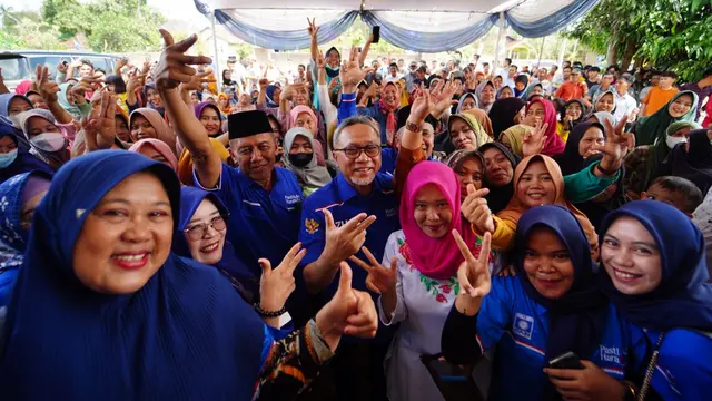 Ketum PAN Zulhas Kampanye di Lampung