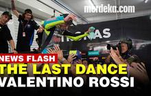 VIDEO: Valentino Rossi Pensiun MotoGP, Balapan Akhirnya Penuh Haru GRAZIEVALE