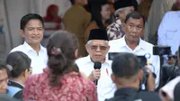 Wapres Ma'ruf Amin usai meninjau Posyandu Melur 4, di Jalan Sultan Serdang, Gang Karya I, Desa Tumpatan Nibung, Kecamatan Batangkuis, Deli Serdang, Rabu, 18 Oktober 2023 (Dok: Pemprov Sumut)