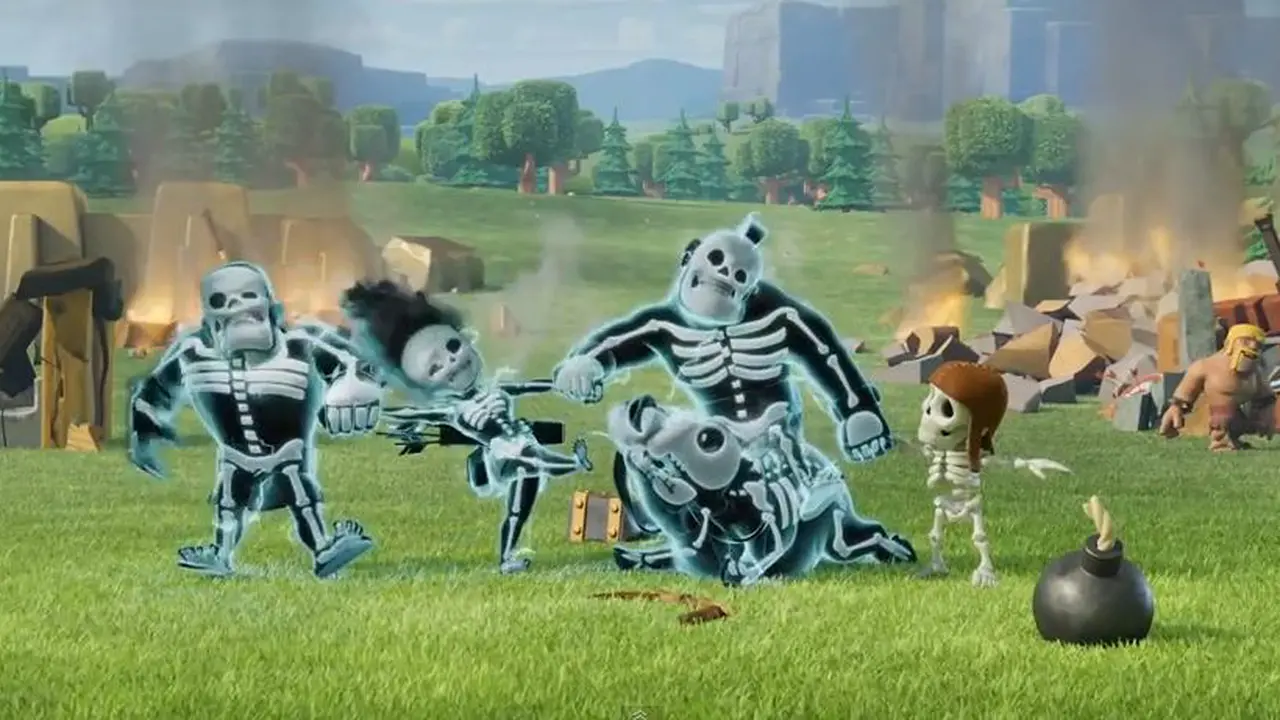 Permainan Clash Of Clans Realis Video Komersial Terbaru