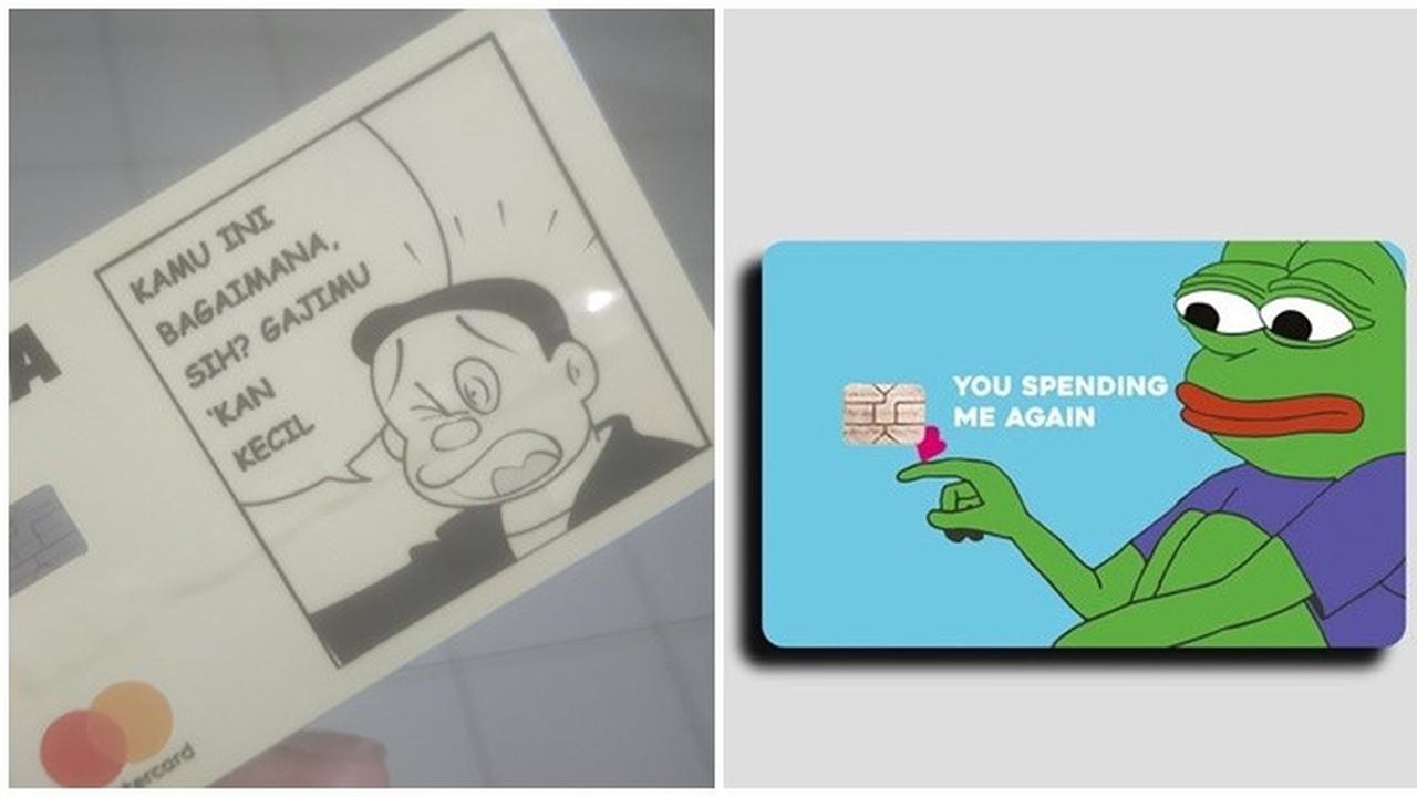 Kocak, 6 Desain Gambar di Kartu ATM Ini Dijamin Enggak Bikin Boros