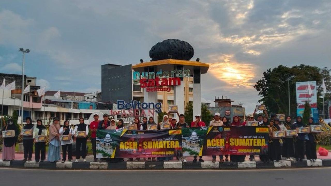 Baznas Belitung Kumpulkan Rp20,32 Juta untuk Donasi Banjir Sumatera, Wujud Solidaritas Masyarakat