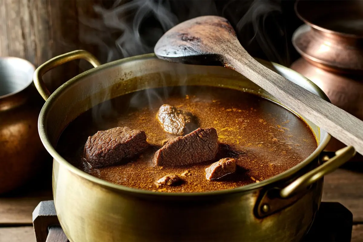 berapa jam masak rendang