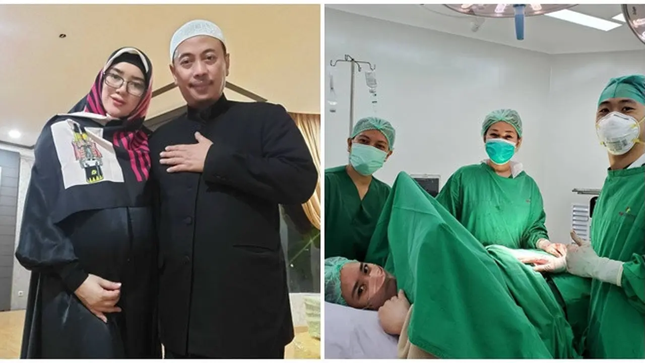 Melahirkan Anak Pertama, Ini 5 Momen Persalinan Bebi Silvana Istri Opick