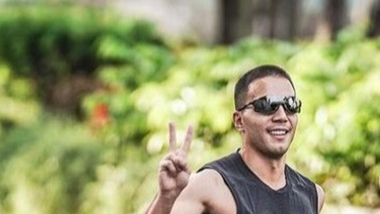 Danial Deen Isa Kalebic hobi olahraga. Ini potretnya saat lari marathon yang diunggah di akun instagram pribadinya @danialik.
