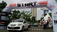 Sisir Kota Jakarta, 100 Mobil Riuhkan Honda Fun Rally