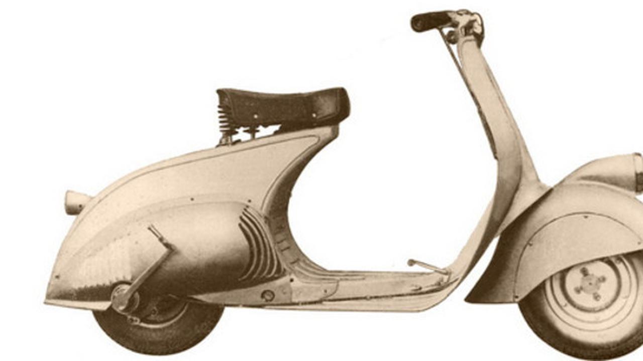 MP6 Prototype 1946 Generasi Pertama Vespa