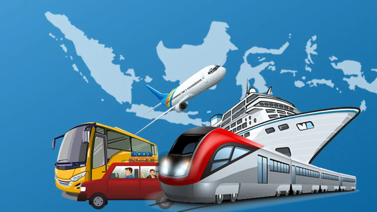 Banner Dilarang Mudik Lebaran 2021