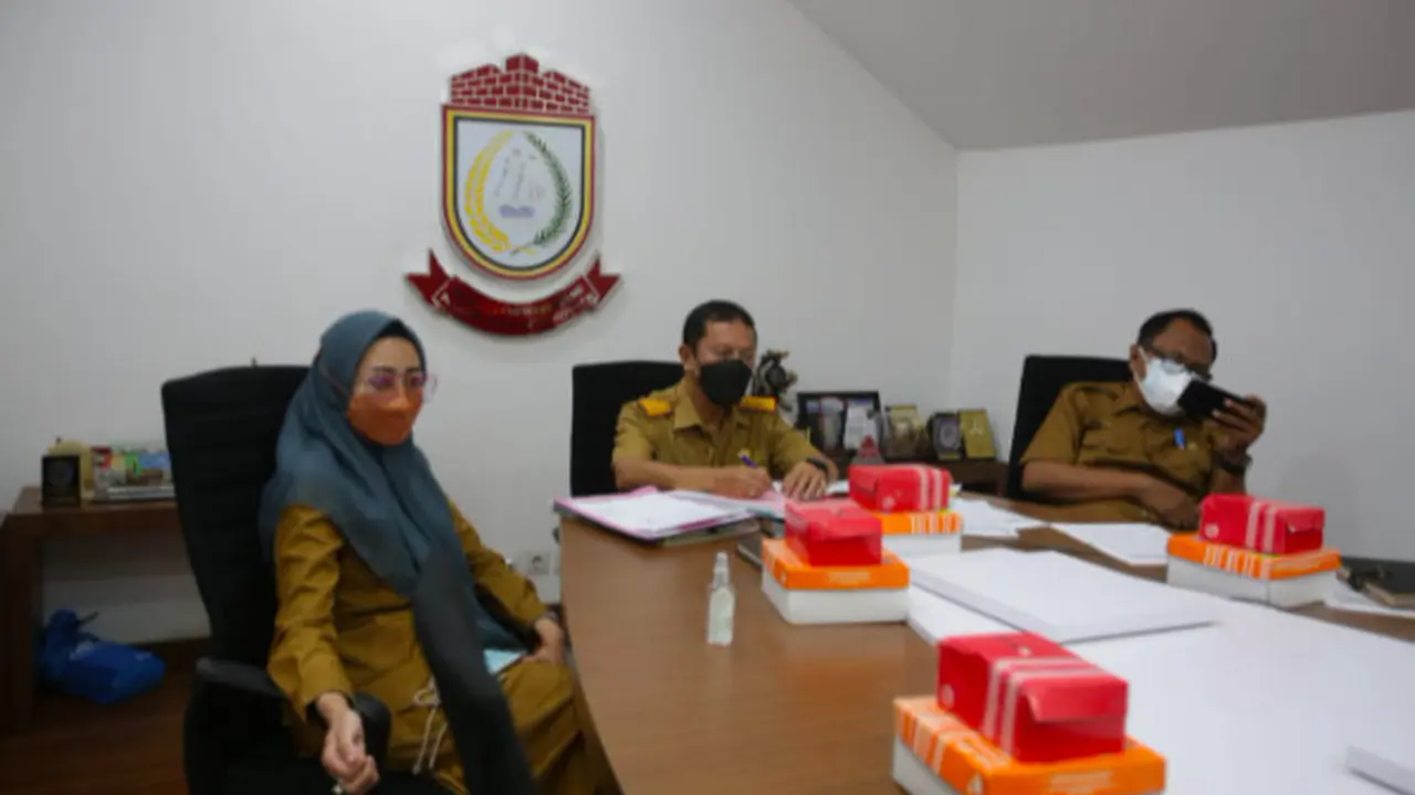 Rakor percepatan realisasi pendapatan dan belanja daerah bersama Ditjen Bina Keuangan Daerah Kemendagri RI
