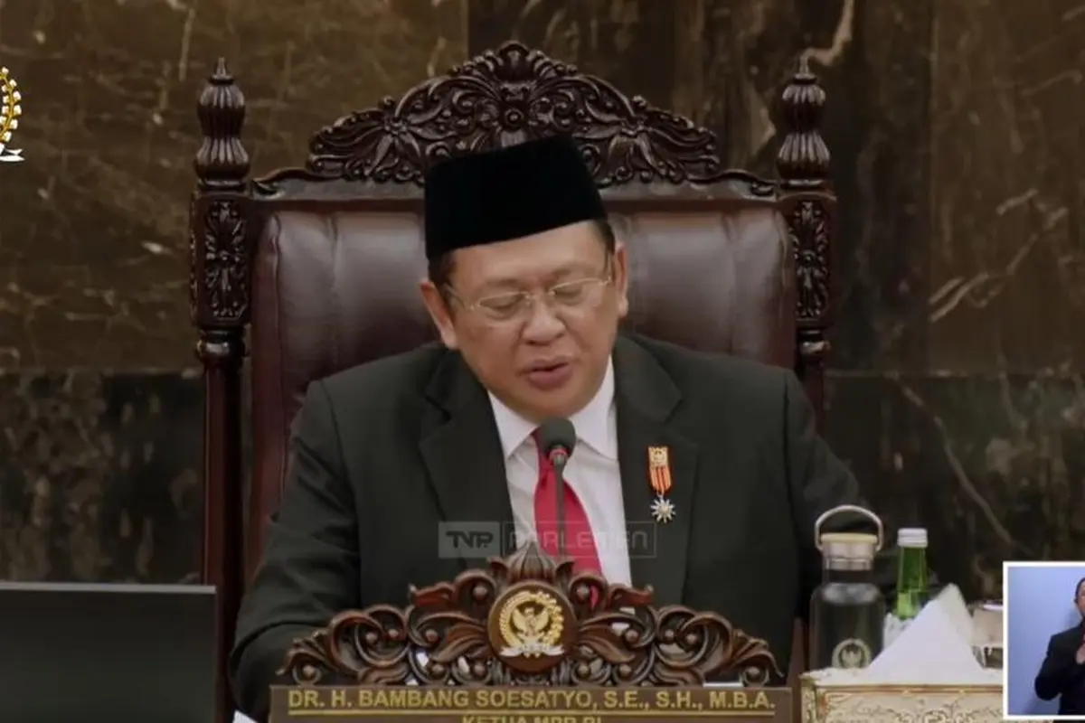 Ketua MPR RI Bambang Soesatyo alias Bamsoet