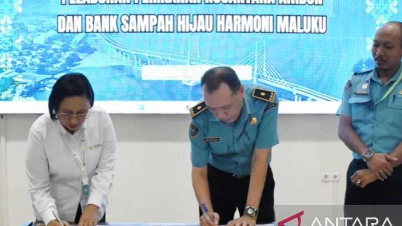 PPN Ambon Gandeng Bank Sampah Maksimalkan Pengelolaan Sampah Pelabuhan Ambon