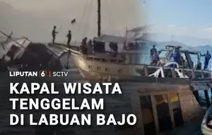 Kapal Wisata Tenggelam di Labuan Bajo