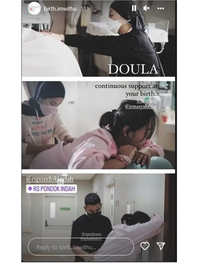 6 Momen Ayla Dimitri Melahirkan Anak Pertama, Penuh Perjuangan