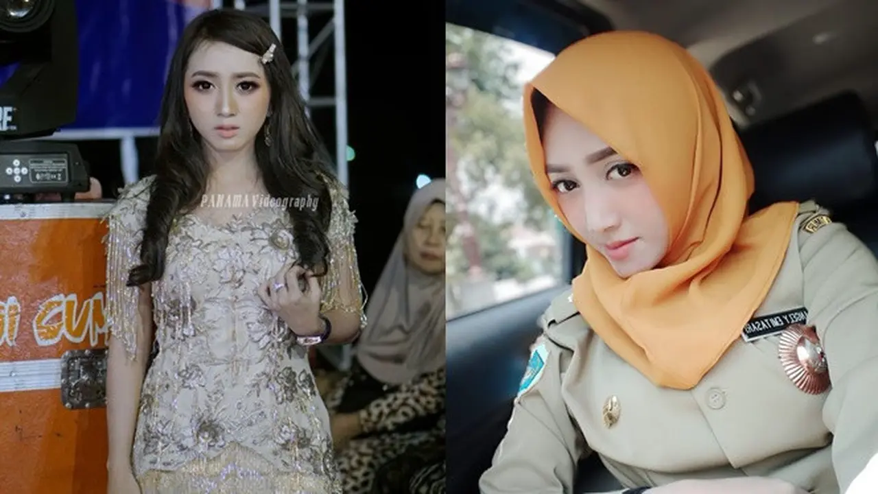 6 Potret Angel Emitasari saat Pakai Hijab, Pedangdut Lamongan yang Jadi Kades