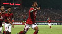 Pemain sayap Timnas Indonesia U-16, M. Fajar Fathur Rachman. (Bola.com/Aditya Wany)