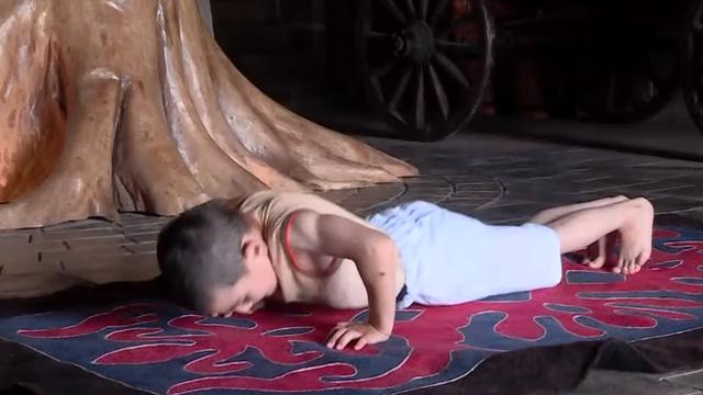 Lakukan Push Up 3270 Kali dalam 2 Jam, Bocah 6 Tahun Ini Dapat Hadiah Tak Terduga
