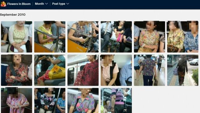 Foto nenek-nenek yang dituding telah diambil dan dibagikan oleh Jin Ha. (Foto via Allkpop)