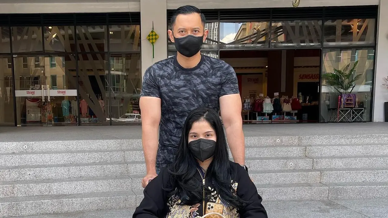 Annisa Pohan dan Agus Yudhoyono. (Foto: Dok. Instagram @annisayudhoyono)