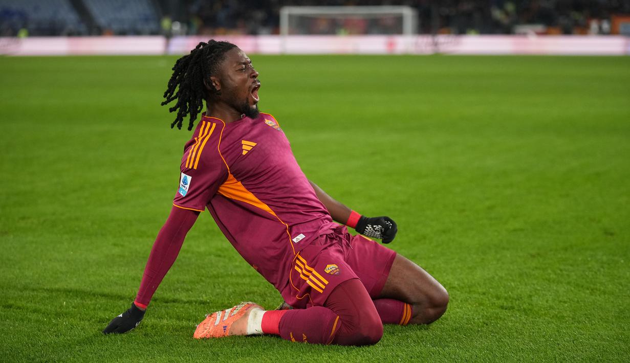 Sementara itu, kemenangan AS Roma membuat mereka naik ke tiga besar klasemen sementara Liga Italia dengan meraih 39 poin dari 20 laga. (AP Photo/Andrew Medichini)