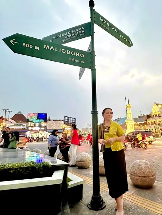 Mayangsari plesiran ke Jogja (Instagram/mayangsari_official)