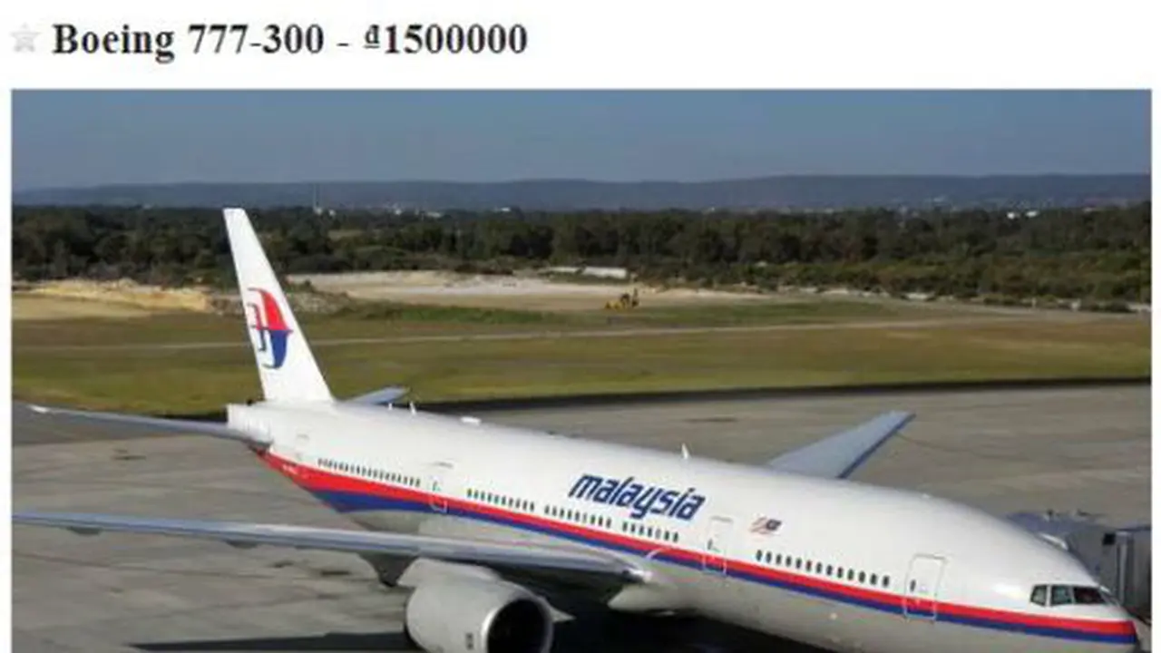 Setelah di eBay, Malaysia Airlines Diiklankan di Craigslist