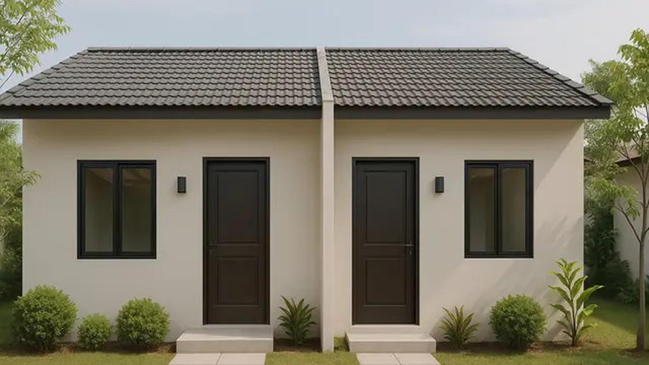 8 Model Rumah Kontrakan Sederhana 2 Pintu Minimalis, Cocok untuk Investasi Properti