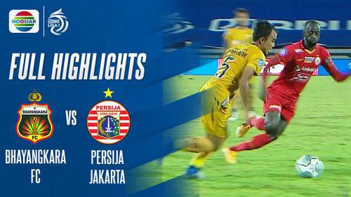 VIDEO: Highlights BRI Liga 1, Bhayangkara FC Kontra Persija Berakhir Imbang 1-1