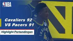 Larry Nance Jr. memimpin Cleveland dengan 15 poin, termasuk tip pemenang pertandingan, saat Cavaliers meraih kemenangan atas Pacers, 92-91.