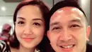 Augie Fantinus dan Adriana Bustami mulai saling kenal melalui sahabatnya Intan Erlita, teman Diana sebagai presenter infotainment. (dok.Pribadi/Bintang.com)
