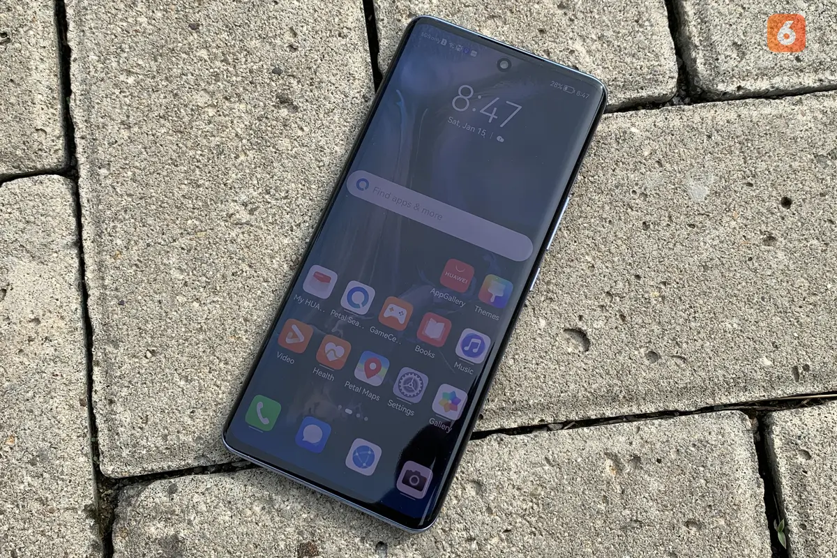 Penampakan Huawei Nova 9