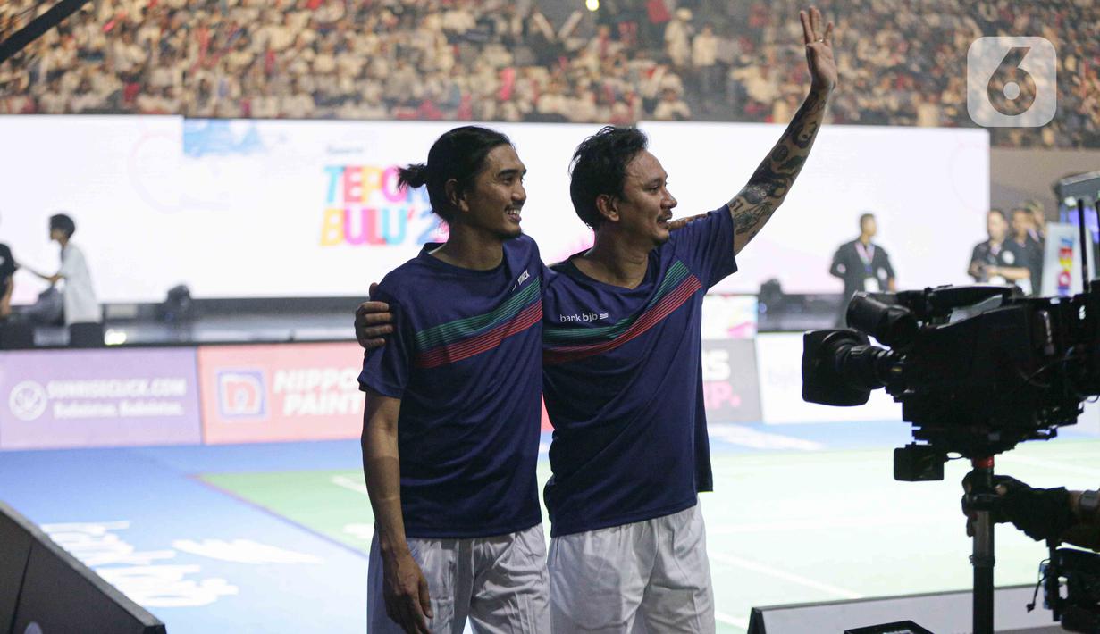 Tepok Bulu 2023 ini adalah lanjutan sukses acara serupa yang digelar setahun lalu yang digagas Vincent Rompies dan Desta. (Liputan6.com/Faizal Fanani)