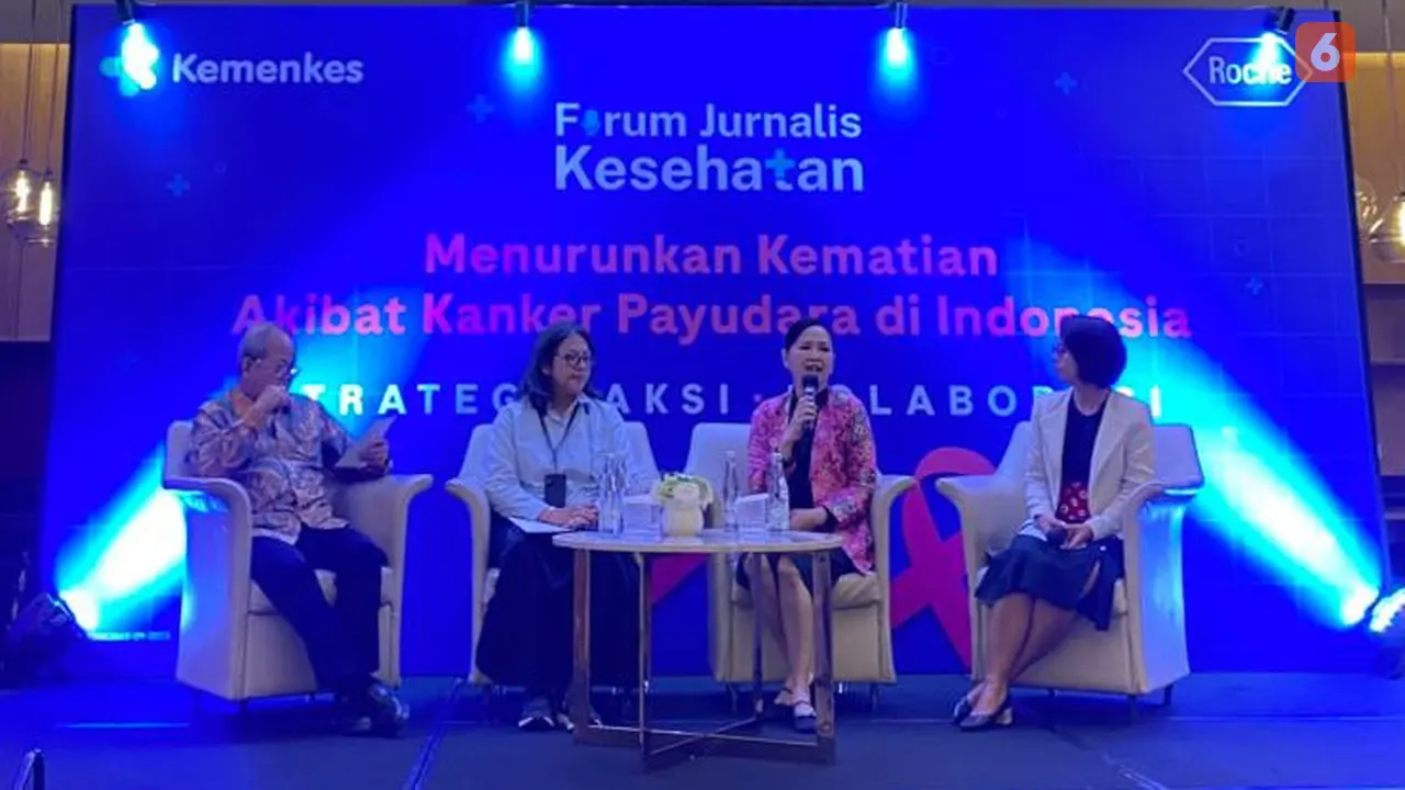 acara Forum Jurnalis Kesehatan “Menurunkan Beban dan Angka Kematian Akibat Kanker Payudara: Strategi, Aksi Kolaborasi”