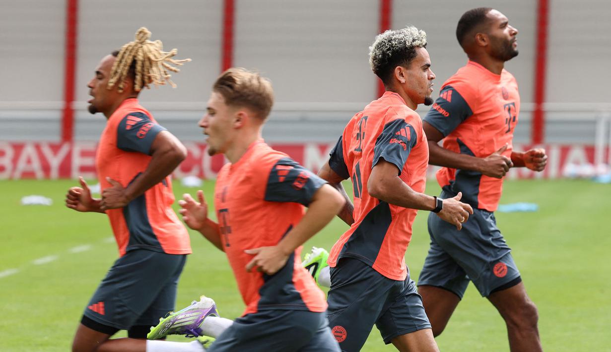 Bayern Muenchen resmi merekrut Luis Diaz dari Liverpool pada bursa transfer musim panas 2025. (AFP/Alexandra Beier)