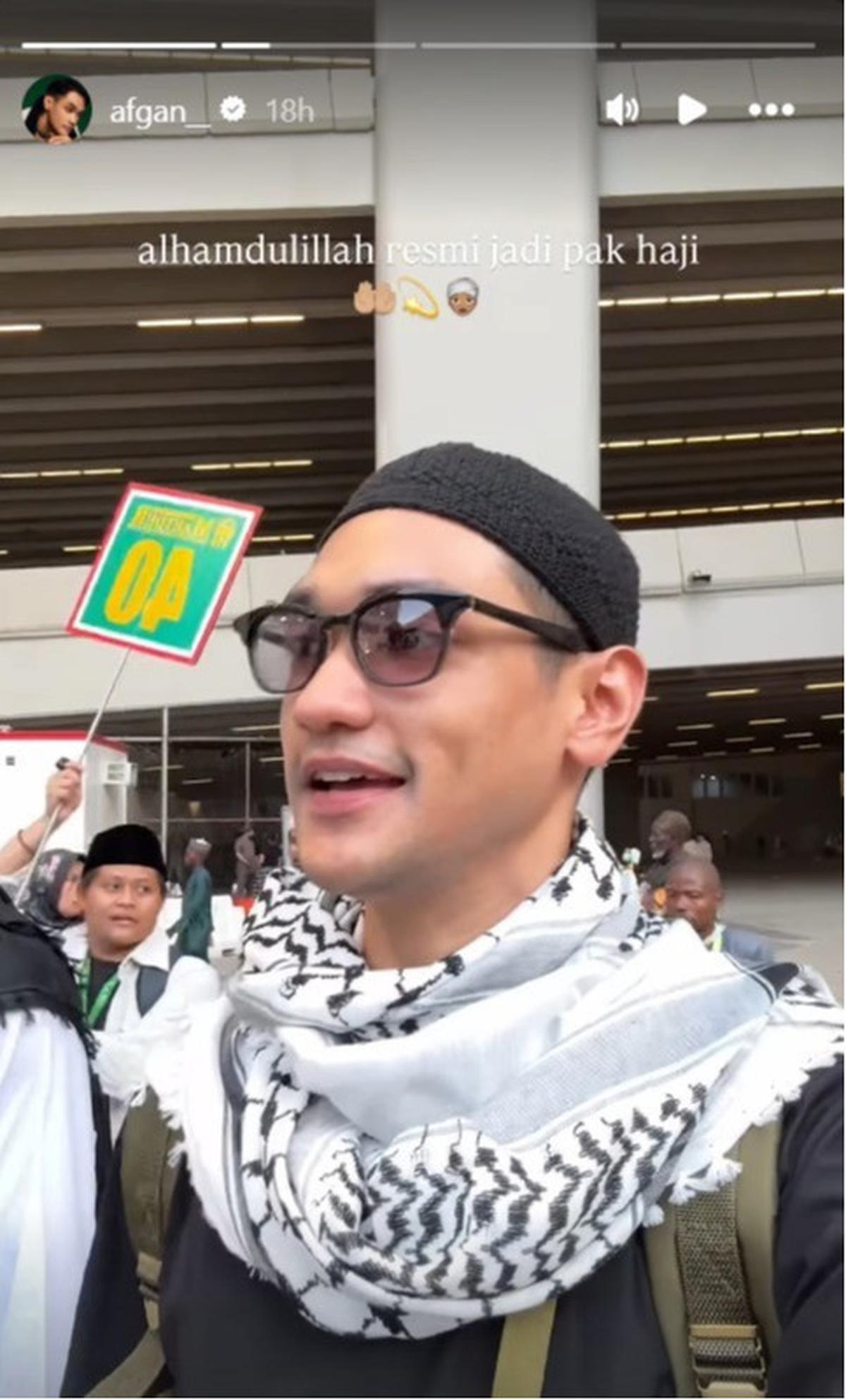 Senyum Semringah Afgan Usai Tuntaskan Rangkaian Puncak Ibadah Haji: Alhamdulillah Resmi Jadi Pak Haji