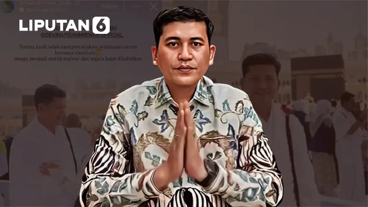 Banner Infografis Kontroversi Bupati Aceh Selatan Umrah Saat Bencana Berujung Minta Maaf.