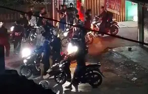 Geng Motor Bersenjata Tajam Serbu Kampung Lio Sukabumi, Warga Turun Tangan