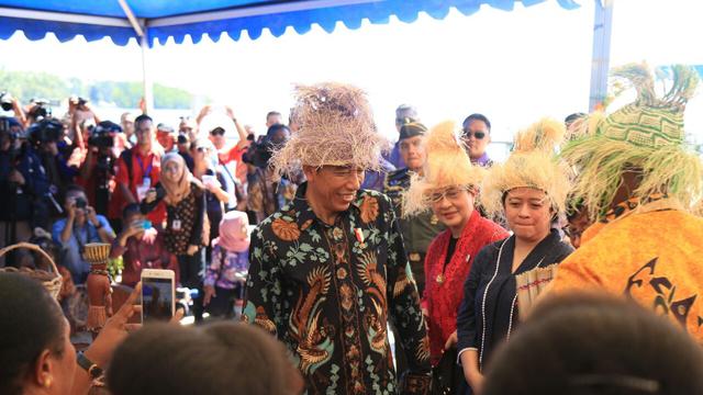 Presiden Jokowi dan 5 menteri Peringati Hari Ibu di Papua