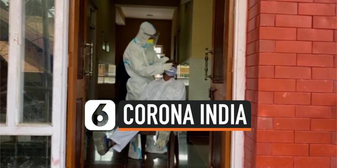 VIDEO: Angka Positif Covid-19 India Tembus 4,11 Juta Kasus