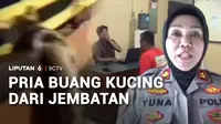 Kesal ada kucing liar yang masuk kamar lalu buang air besar di kasur, membuat seorang pria di Semarang, Jawa Tengah, emosi. Lalu membawa kucing ke jembatan dan melemparnya ke semak-semak pinggir sungai.